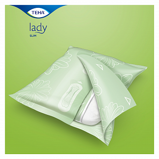 ТЕНА Lady Slim Mini Впитывающие прокладки для женщин, 10 шт - фото № 4